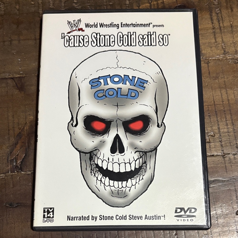 WWE Stone Cold Skull Design DVD Bundle and Save 5/$20
